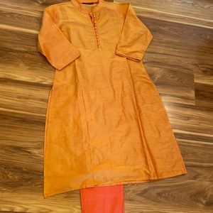Chanderi silk two piece